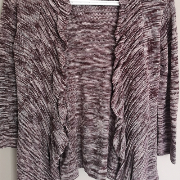 Aritzia LINE Exclusivly for Aritzia 100% Cotton Ruffled Lagenlook Open C… - Picture 4 of 13